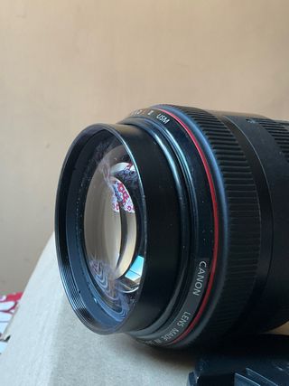 Objetivo canon 85mm F.1.2