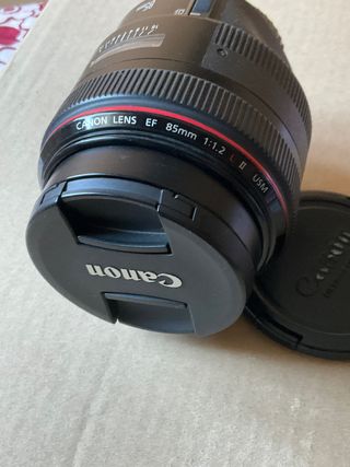 Objetivo canon 85mm F.1.2