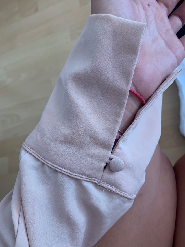 Camisa lencera rosa palo