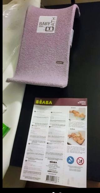 Hamaca antivuelco y antideslizante baño del bebé