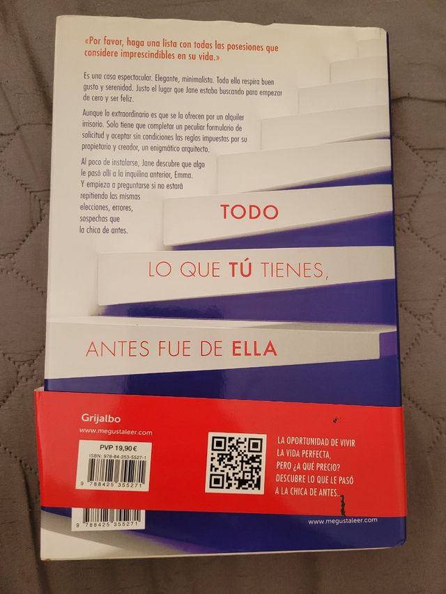 Libro La chica de antes