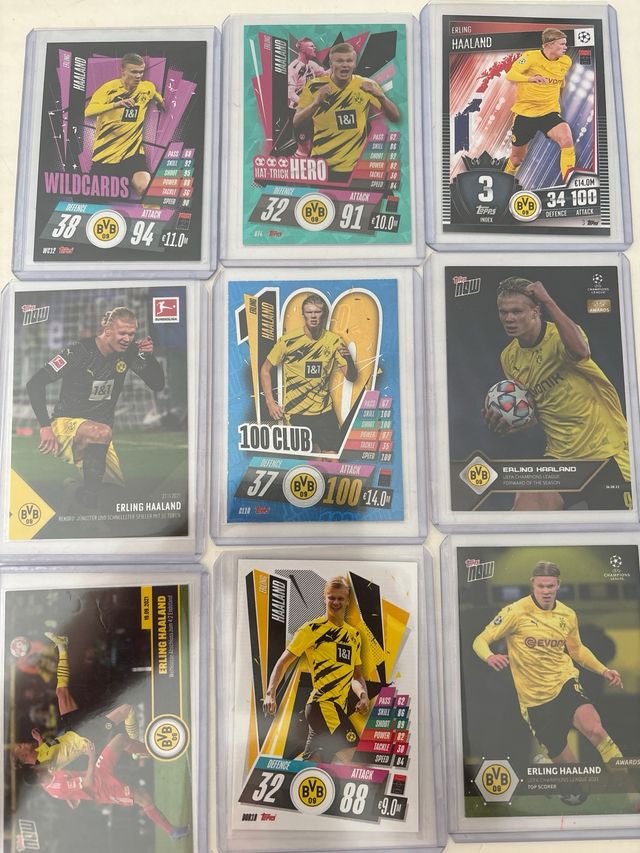 LOTE HAALAND TOPPS BORUSSIA DORMUND