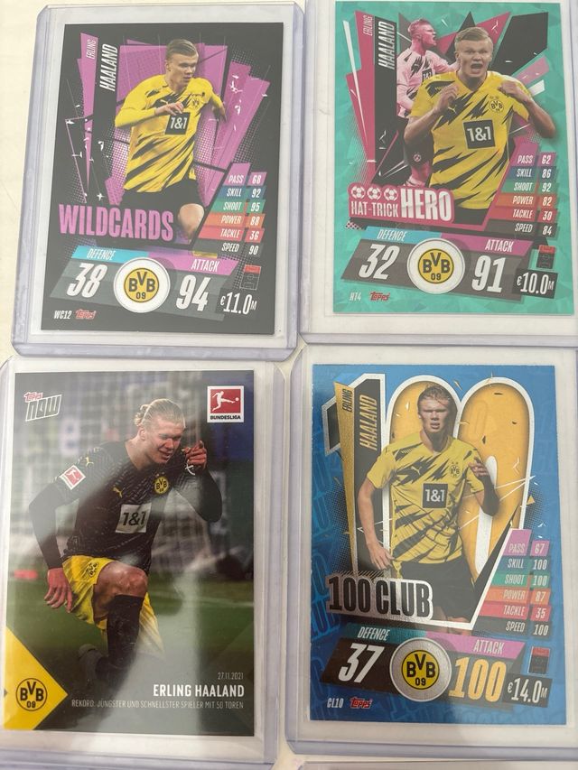 LOTE HAALAND TOPPS BORUSSIA DORMUND