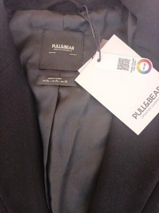 Blazer / americana, nueva, negra