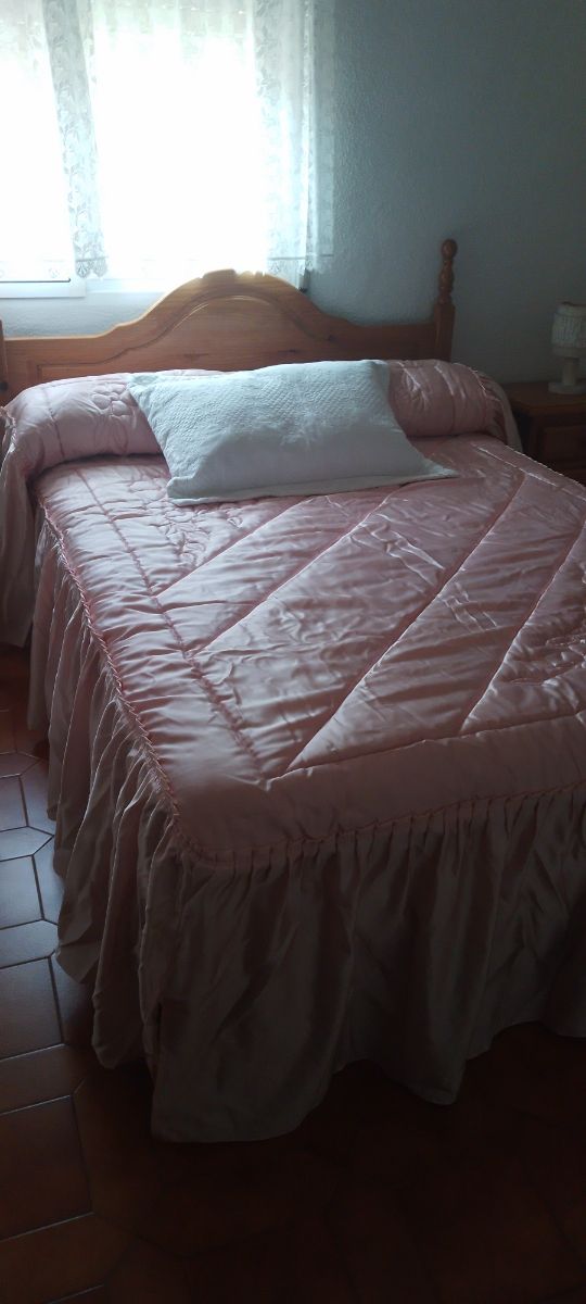 Colcha de raso 1,35 cm