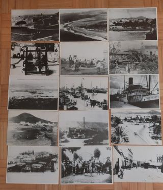 Tarjetas postales  blanco y negro..
