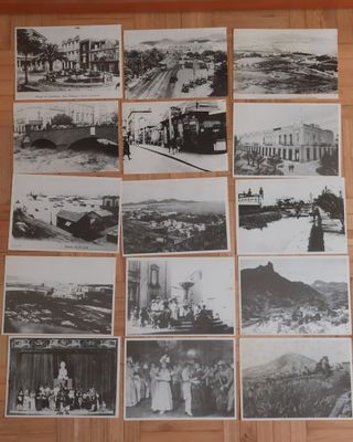 Tarjetas postales  blanco y negro..