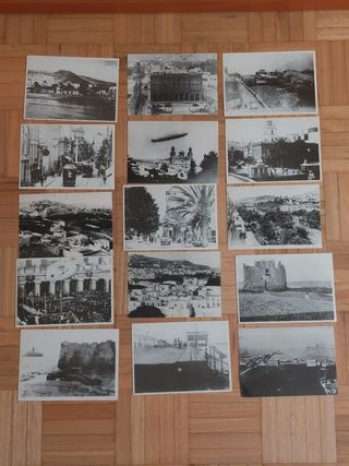 Tarjetas postales  blanco y negro..