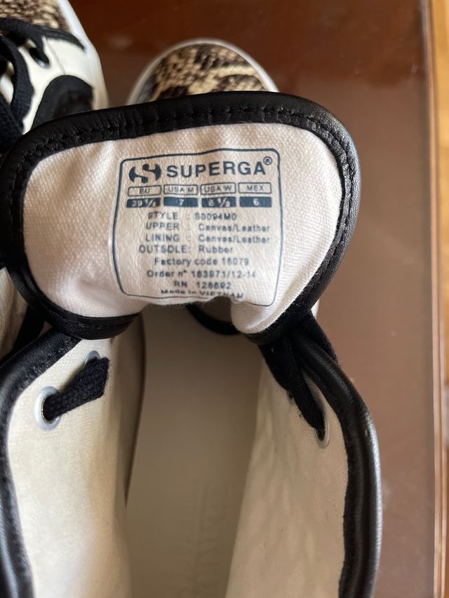 Zapatillas Superga bota mujer talla 39.5