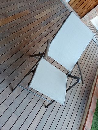 SILLA JARDÍN MODERNA EN ACERO