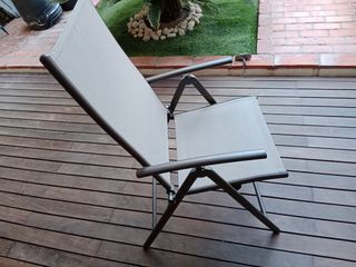 SILLA JARDÍN MODERNA EN ACERO