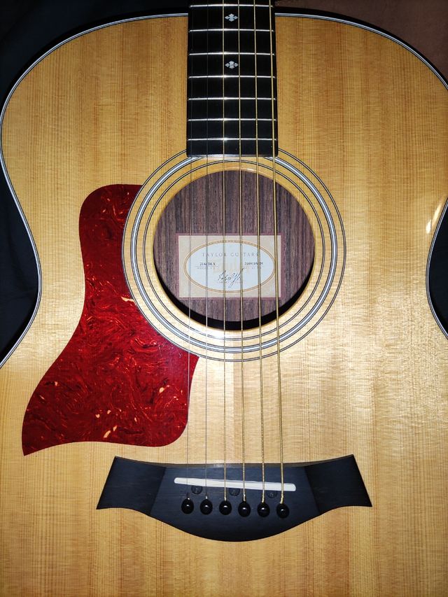 Taylor 214e DLX Deluxe Zurdo Zurdos Zurda