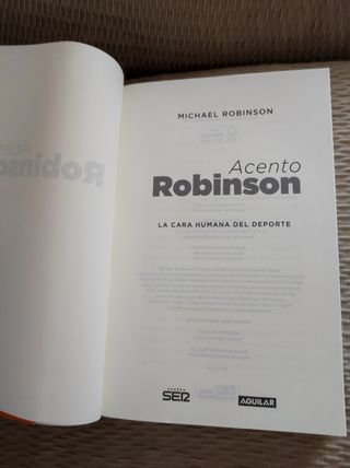 Acento Robinson COMO NUEVO