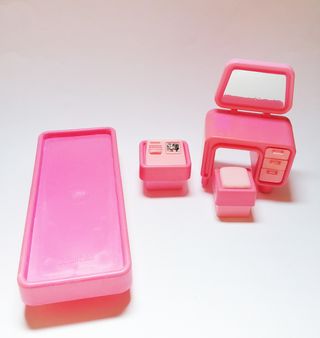Barbie Bedroom camera da letto Dream House 1977