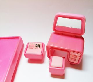 Barbie Bedroom camera da letto Dream House 1977