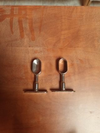 soporte para barra de armario  central