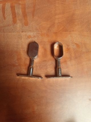 soporte para barra de armario  central