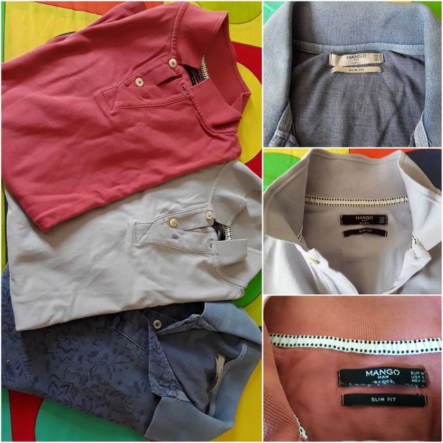 polos hombre MANGO