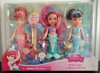 Pequeña Ariel y sus hermanas (Disney Princess)