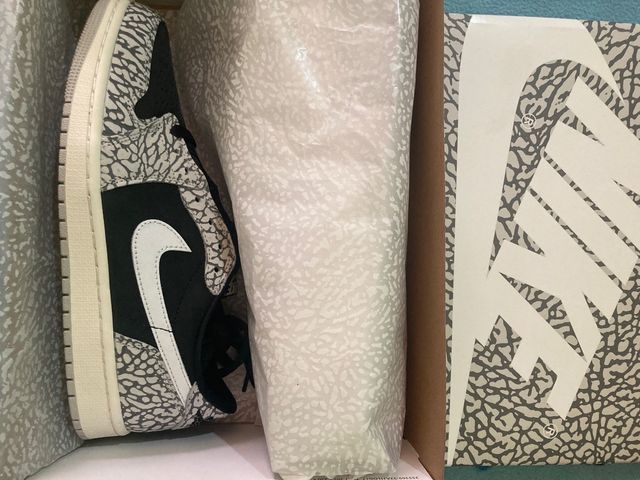 Jordan 1 Retro Low OG Black Cement