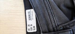 Pantaloni jeans corti ragazzo TG 36