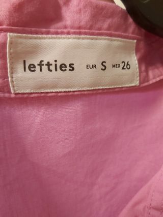 Vestido camisero Rosa verano