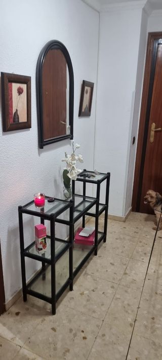 Recibidor y espejo