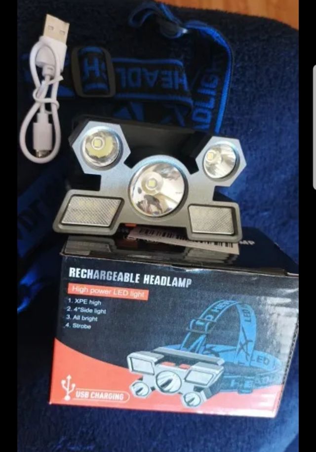 Linterna cabeza pesca