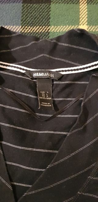 Lote premamá - Vestido talla 42 + 3 Camisetas L