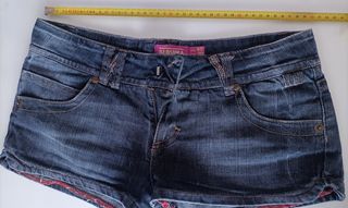 pantalones cortos vaqueros