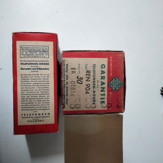 VÁLVULAS TELEFUNKEN REN 904