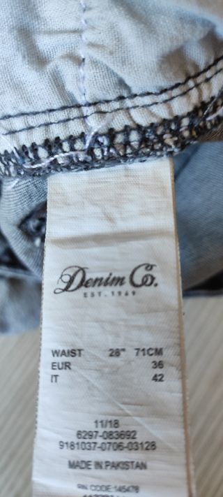 Coppia di Pantaloni jeans corti ragazzo