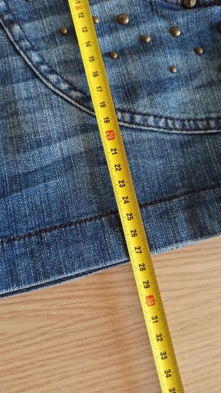 Stradivarius mini falda vaquera