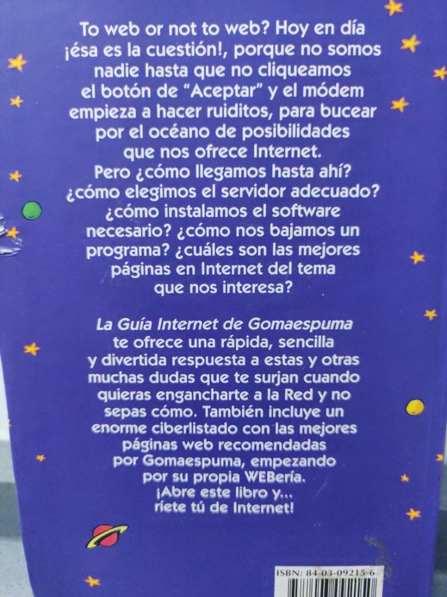 LIBRO GOMAESPUMA GUÍA DE INTERNET
