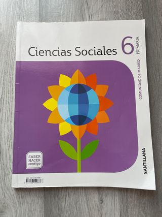 Libro Ciencias sociales 6° primaria Santillana