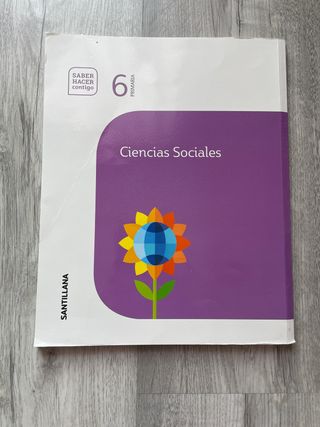 Libro Ciencias sociales 6° primaria Santillana