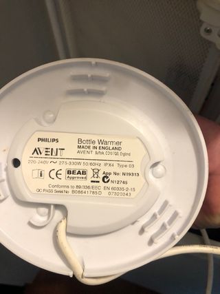 Calienta biberones Philips Avent
