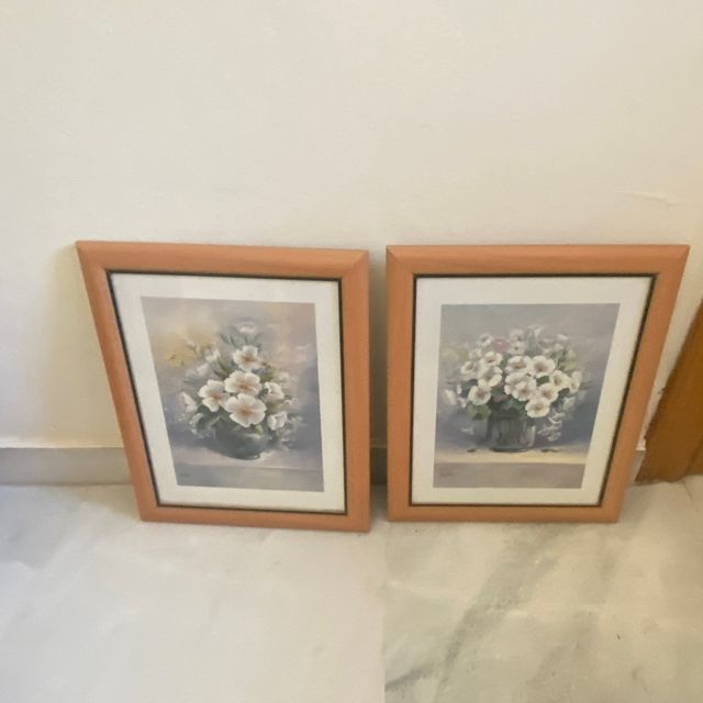 Cuadros , los dos 5€