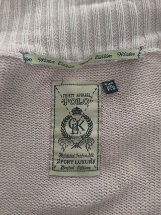 Chaqueta de punto, Hombre Vintage.100% Algodón. 