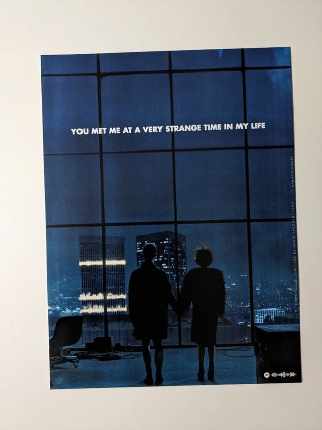 2 posters (spiderman and fight club)