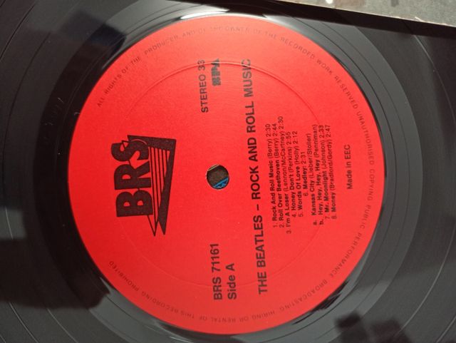 LP 1990 RAREZA!! he Beatles Rock And Roll Music