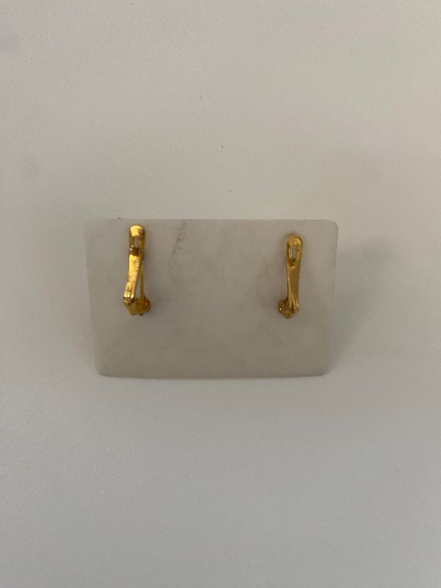 Pendientes imitación perla