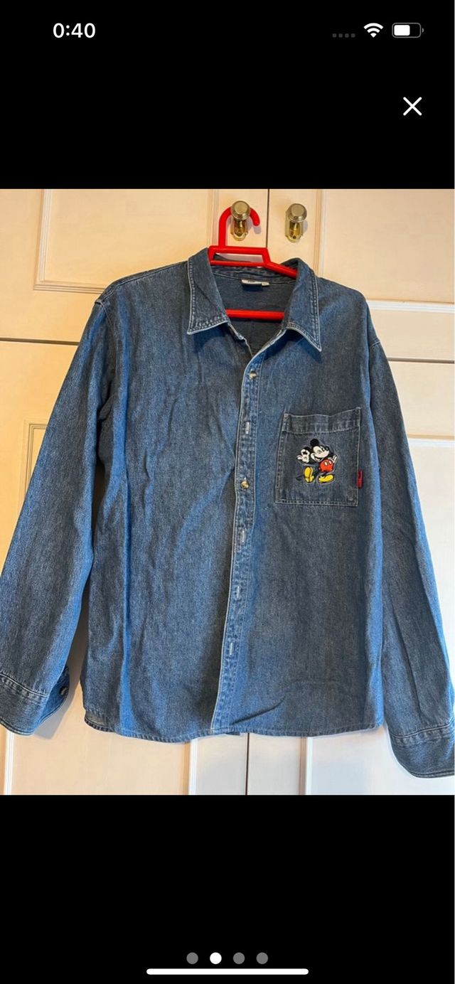 Preciosa Camisa vaquera disney