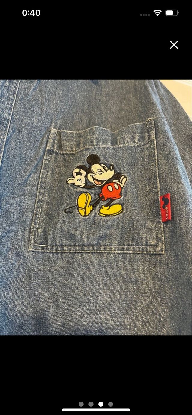 Preciosa Camisa vaquera disney