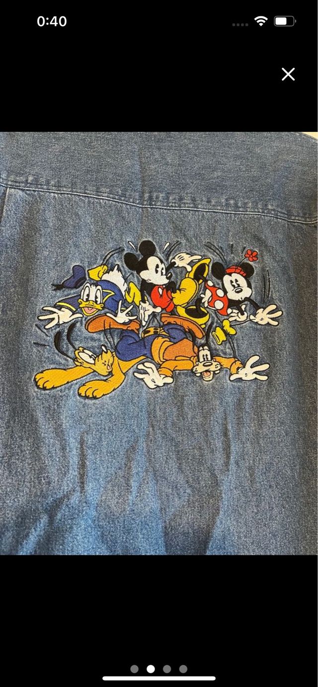 Preciosa Camisa vaquera disney