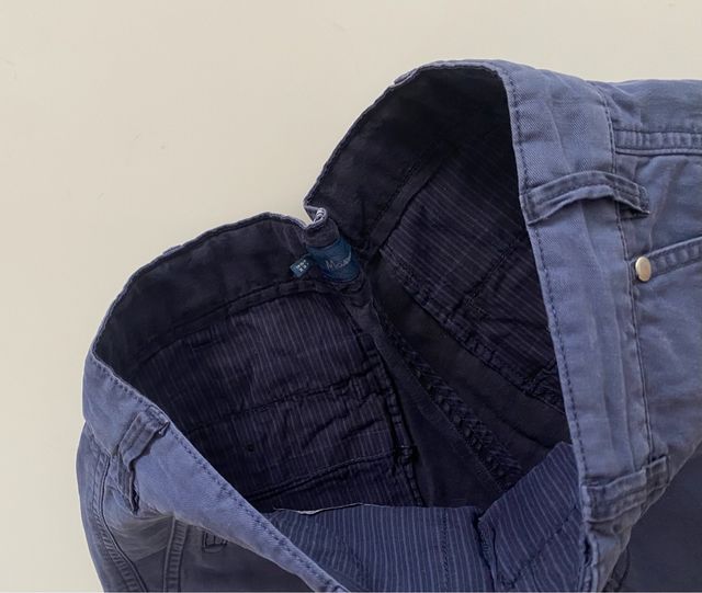 Pantalón corto azul marino Massimo Dutti