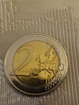 Moneda 2 euros 25 aniversario unificación Alemania