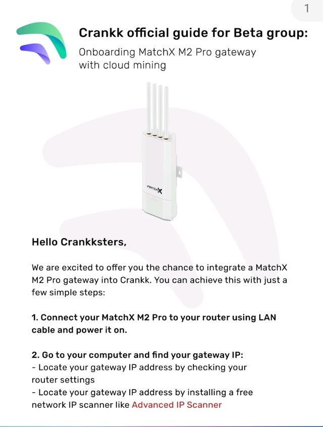 M2 Pro Minero MatchX

