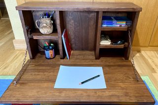 ESCRITORIO rustico DE PARED