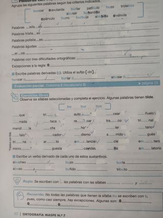 ortografía 1 ESO